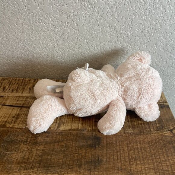 Nat & Jules Stuffed Plush Musical Teddy Bear Wind Up Heart Pink Baby Girl Lovey - Picture 8 of 8